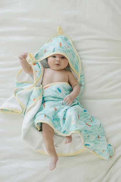 Loulou Lollipop Hooded Towel Set - product photo