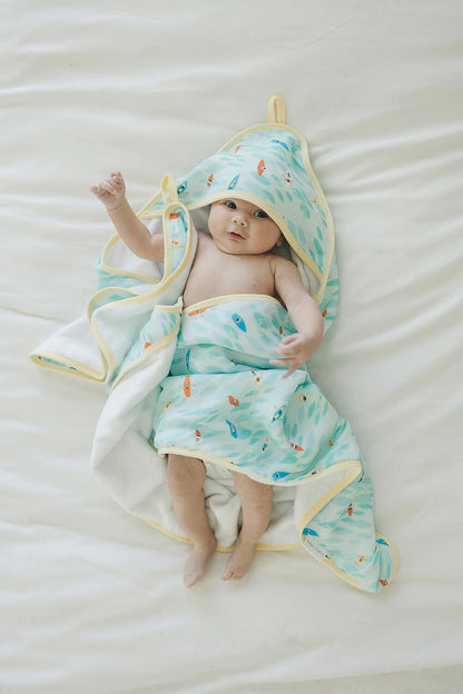 Loulou Lollipop Hooded Towel Set - product photo