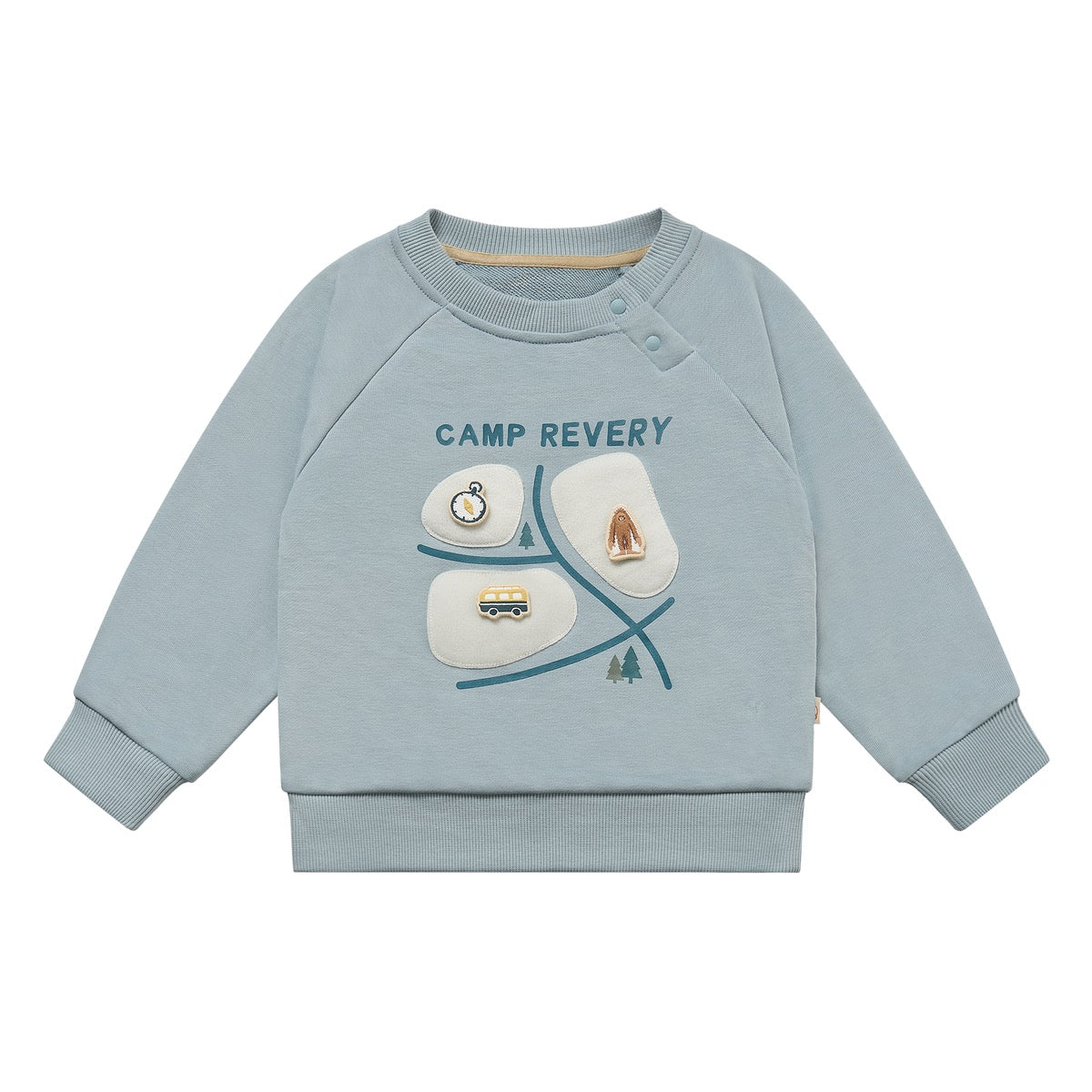 Petite Revery French Terry Drop Shoulder Sweatshirt