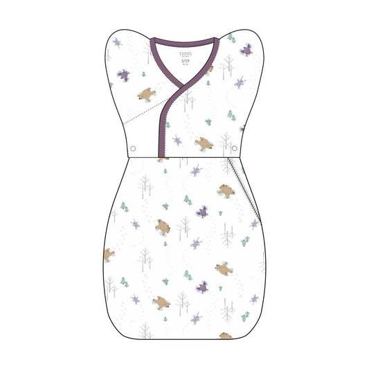 Nest Designs 0.5 Tog Startle Stop Sleep Bag - Snow Angels