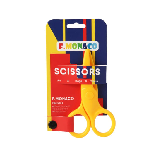 FLOWER MONACO KID'S PLASTIC SCISSORS
