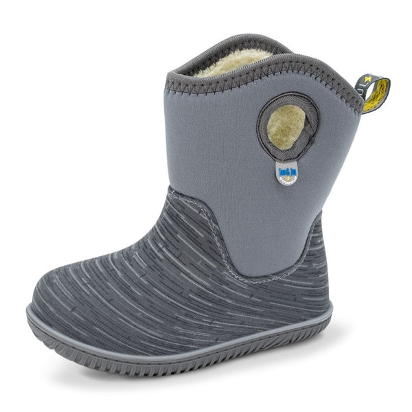 Jan & Jul Toasty-Dry Lite Winter Boots in Grey Birch - three-quarter view