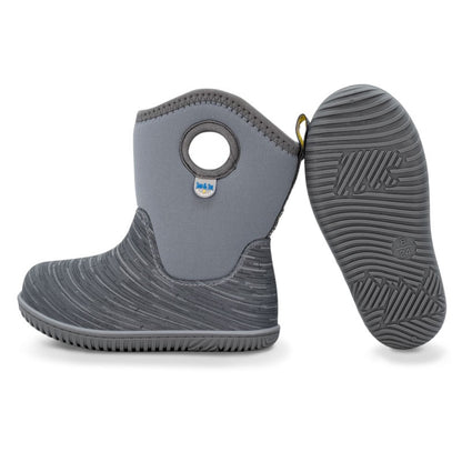 Jan & Jul Toasty-Dry Lite Winter Boots in Grey Birch - sole view