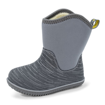 Jan & Jul Toasty-Dry Lite Winter Boots in Grey Birch - three-quarter view