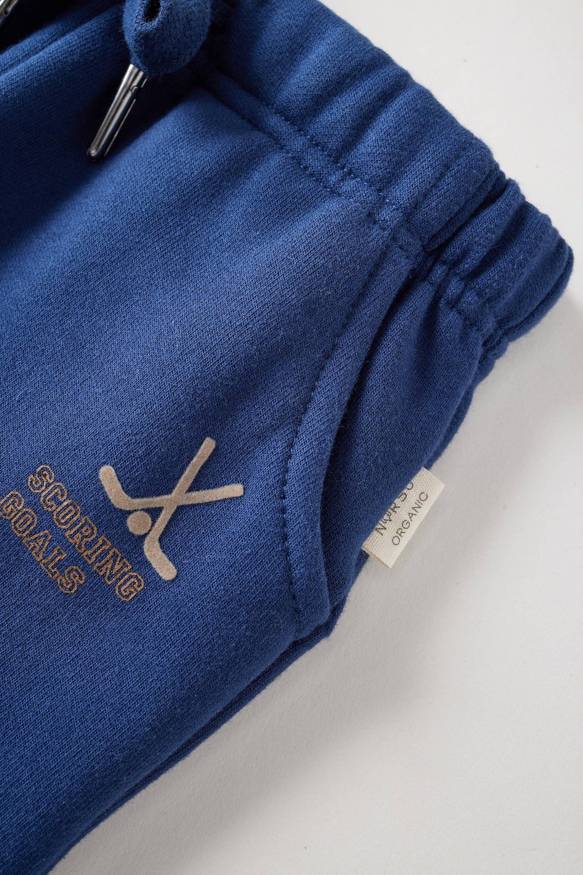 Organic Toddler Fleece Sweatpant-Navy: 5-6T