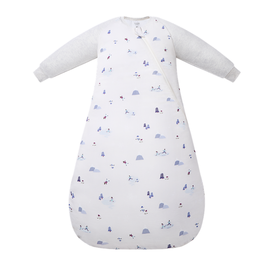 Nest Designs 2.5 Tog Long Sleeve Sleep Bag - Frosty Fun