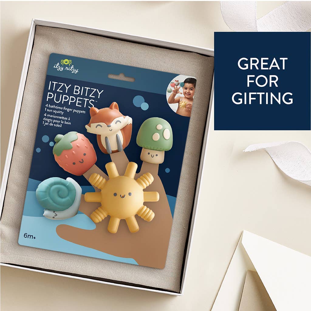 Itzy Bitzy Puppets™ - Bath + Storytelling Toys: Nautical