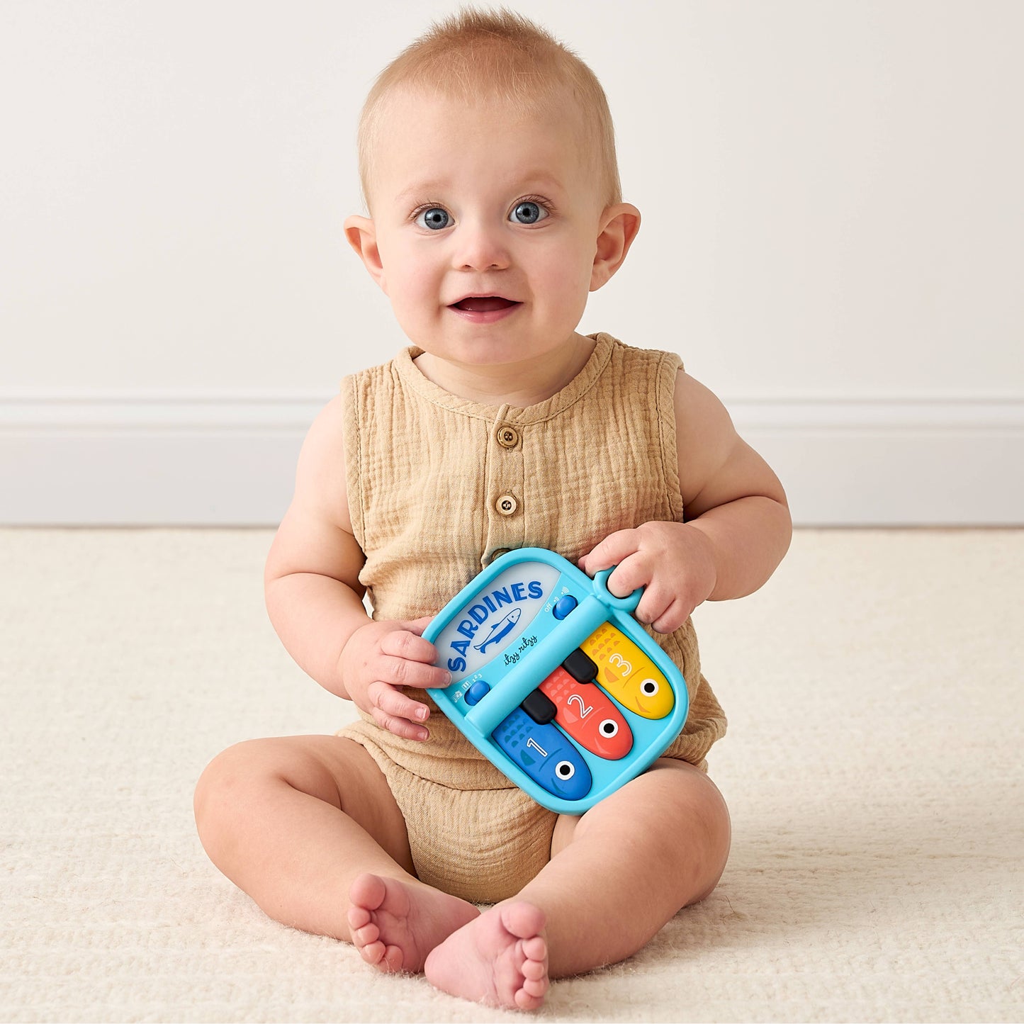 *NEW* Bitzy Tunes™ Light-up Interactive Piano Toy - Sardines