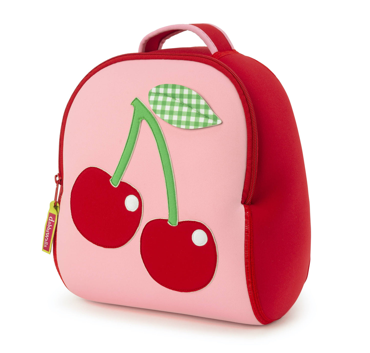 Dabbawalla Machine Washable Preschool Backpack, Cherry