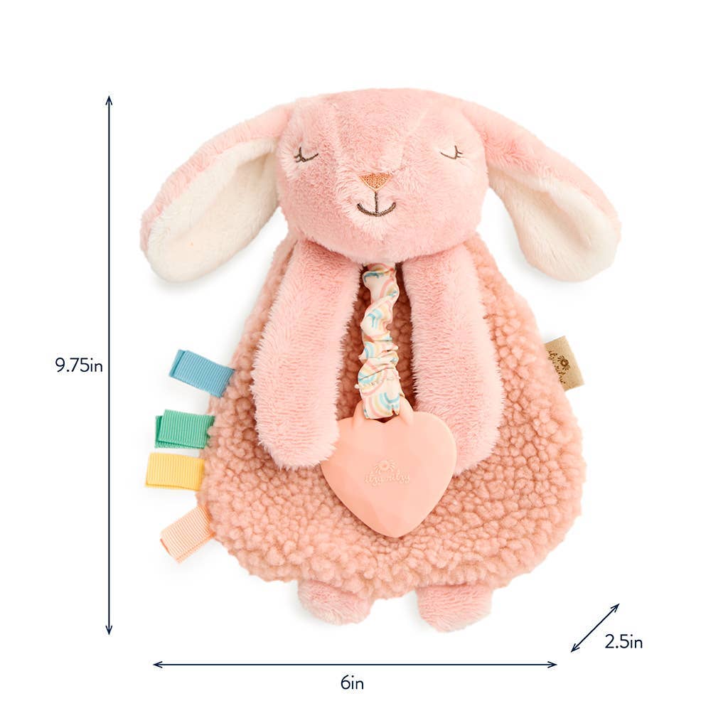 Itzy Friends Lovey™ Plush: Billie The Taupe Bunny