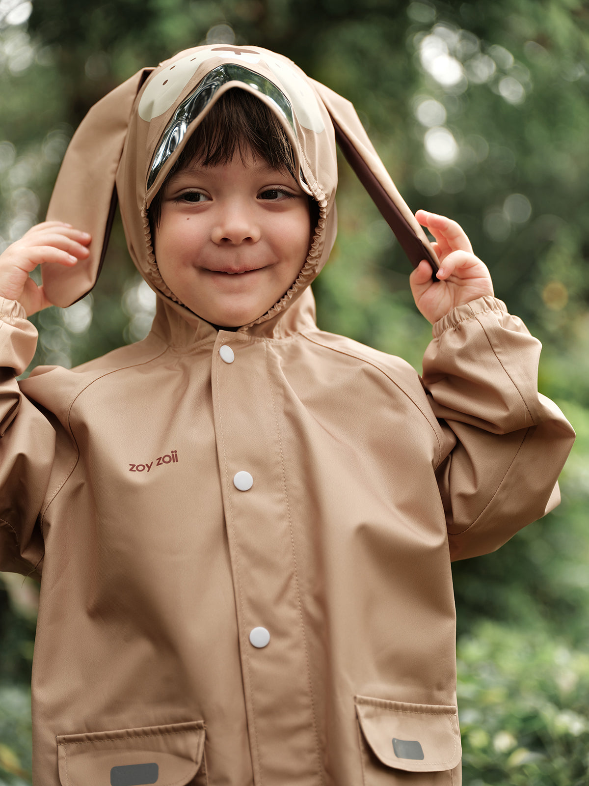 Zoyzoii forest series raincoat (Tiger)