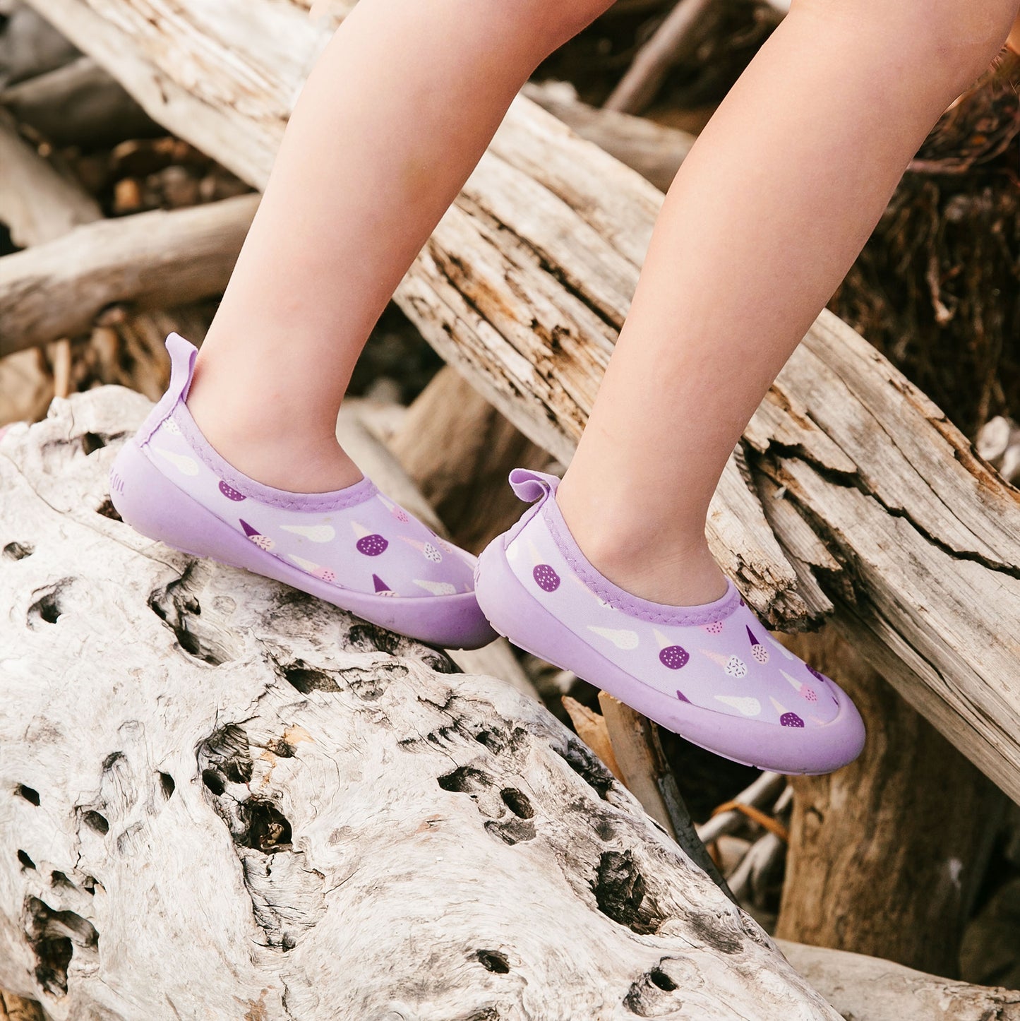 Jan and Jul  | Kids Water Shoes - Lavender Ice Cream