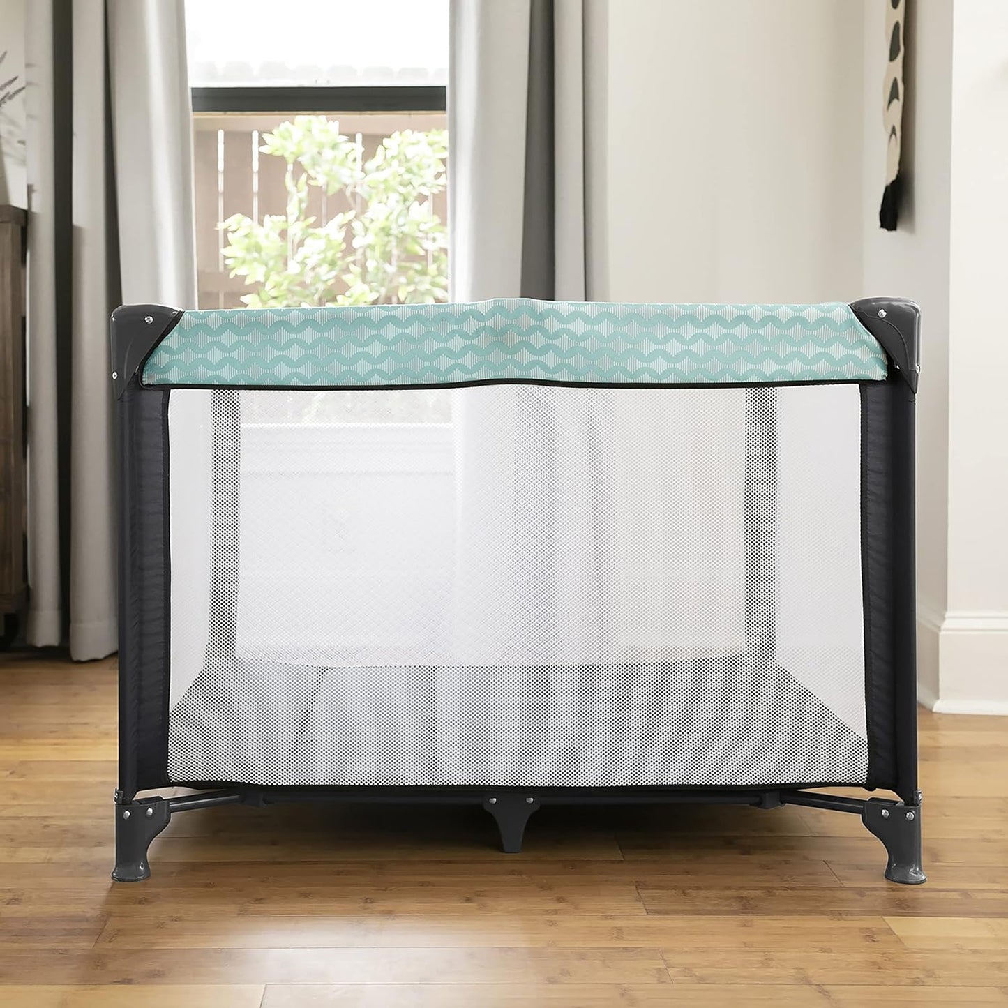 Ity Rompity Rest Easy Fold Portable Playard – Goji