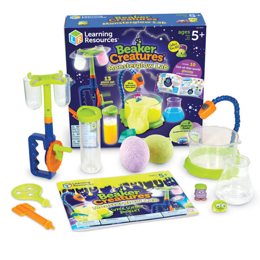 LEARNING RESOURCES - BEAKER CREATURES MONSTER GLOW LAB