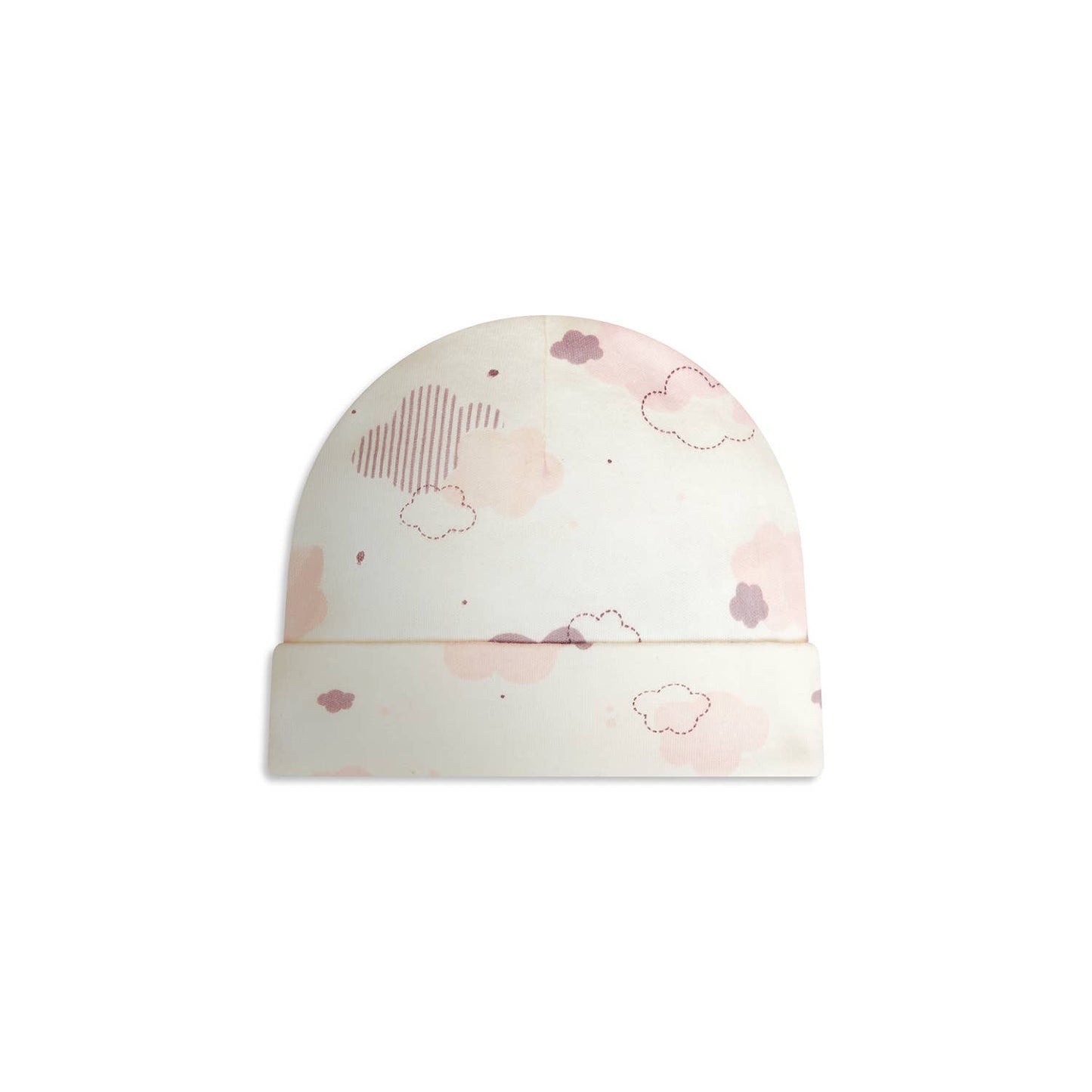 6pc set: 3 hats & 3 anti-scratch mittens : Blue