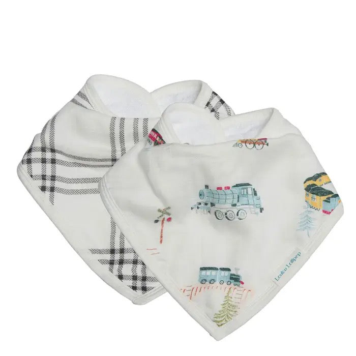 LOULOU LOLLIPOP Bandana Bib Set