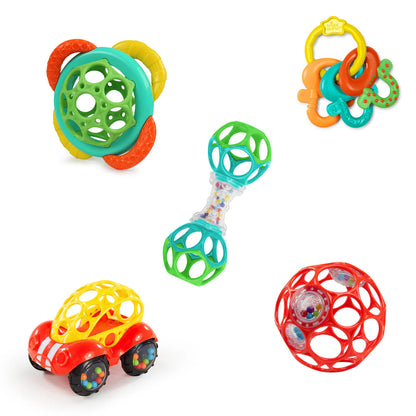 Bright Starts Soothers & Shakers 5 Piece Gift Set - product photo