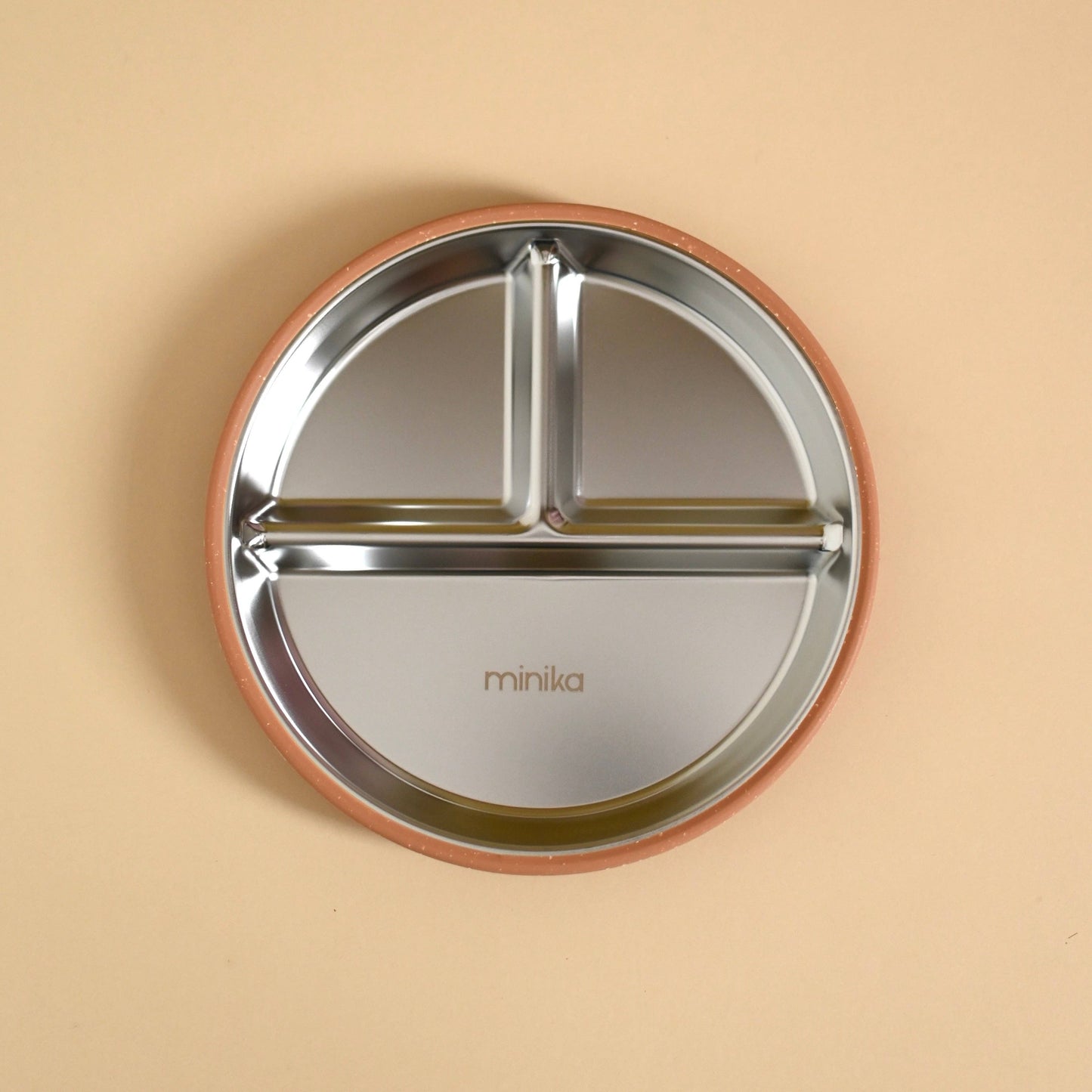 MINIKA Stainless & silicone suction plate