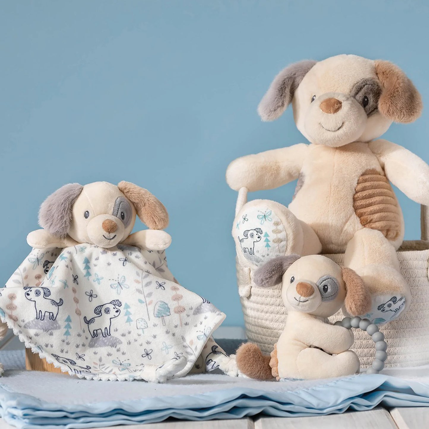 MARY MEYER Teether Rattle - Sparky Puppy - 6"