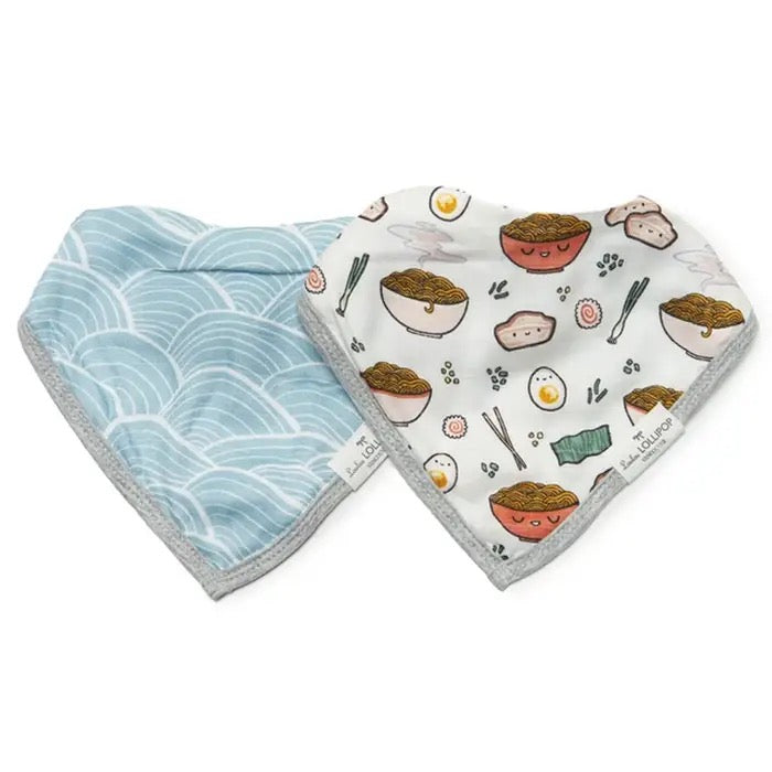 LOULOU LOLLIPOP Bandana Bib Set