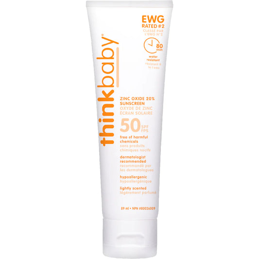 THINK Baby Mineral Based Sunscreen Lotion SPF 50+ 89ml