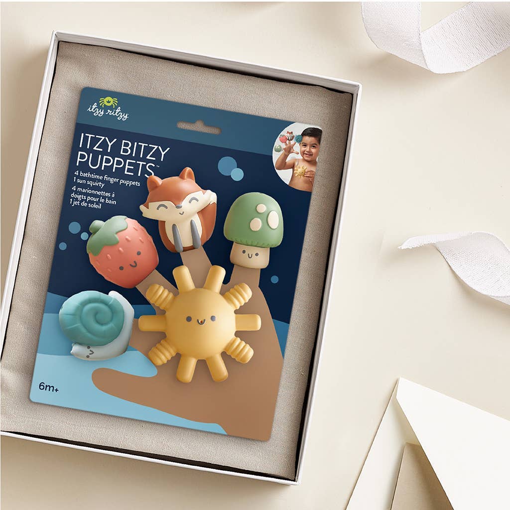 Itzy Bitzy Puppets™ - Bath + Storytelling Toys: Nautical