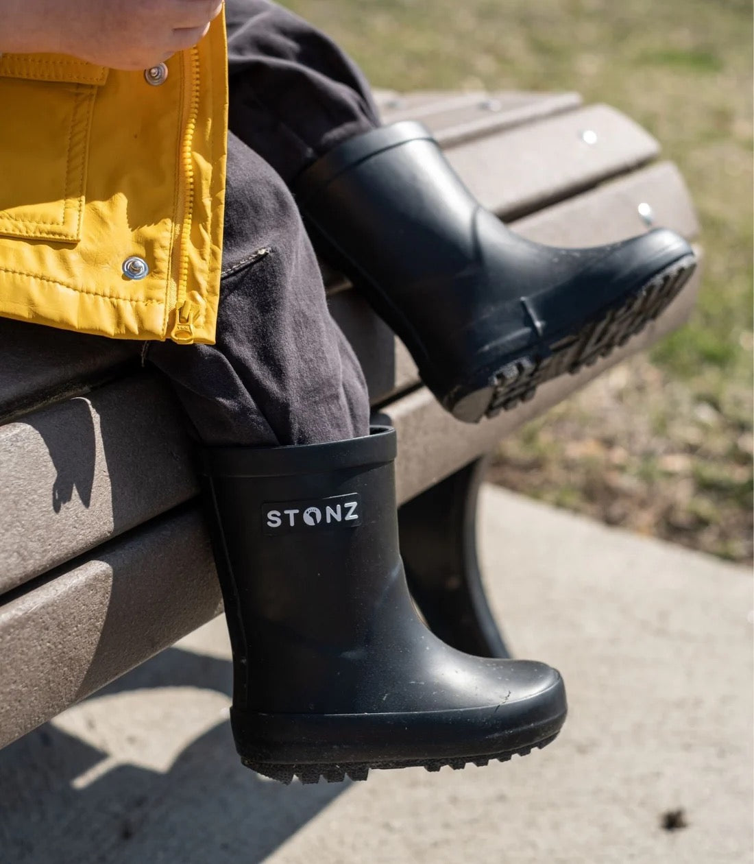 STONZ Waterproof Rain Boots for Toddlers and Kids