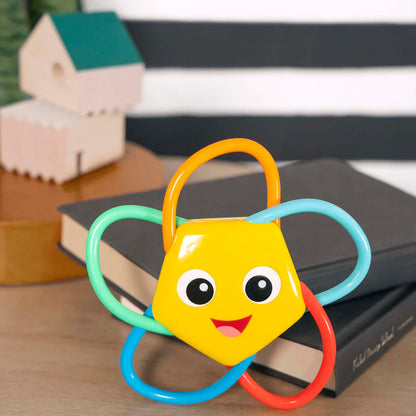Bright Starts Baby Einstein Soothing Star Teether & Rattle Toy - product photo