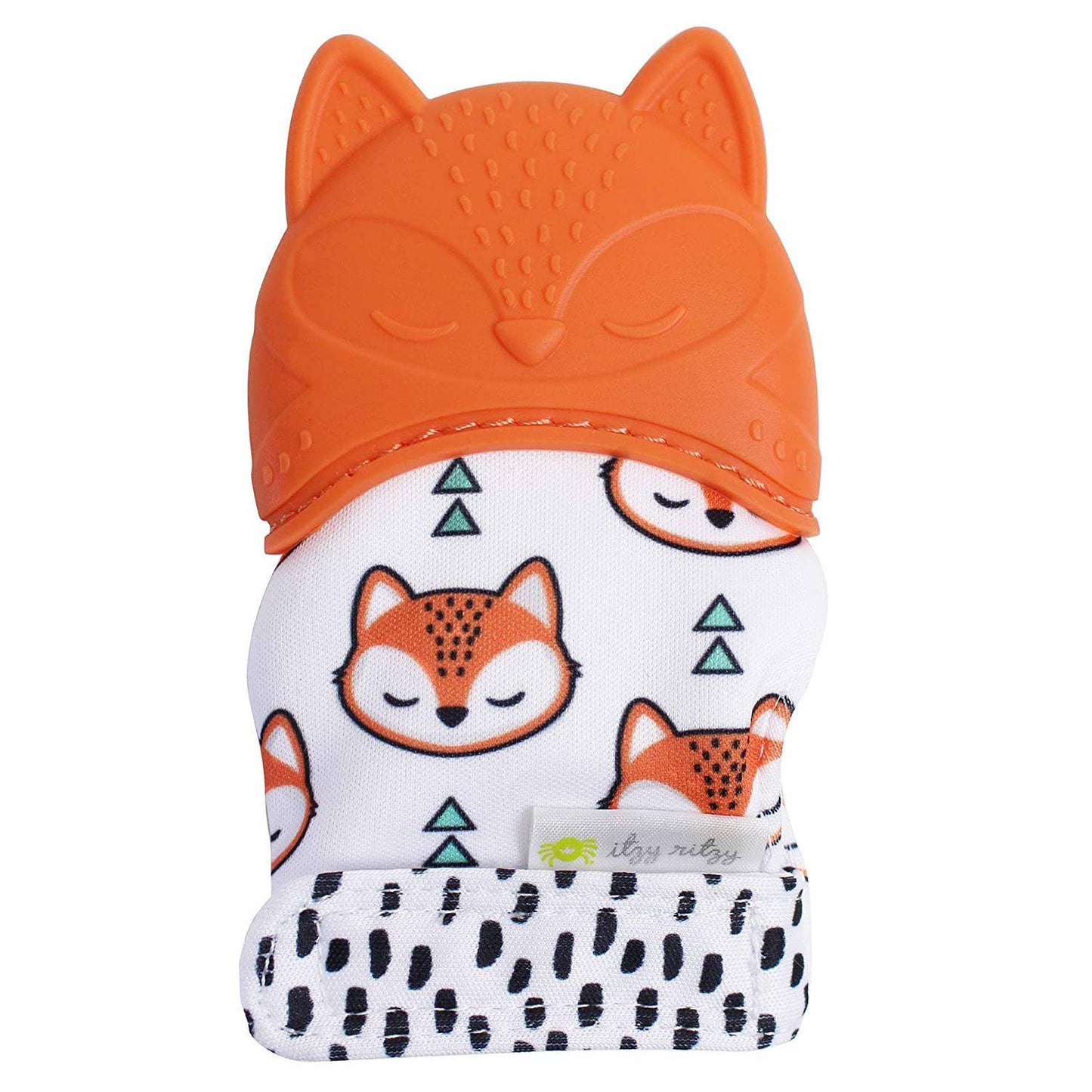 Itzy Mitt™ Silicone Teething Mitts: Bow