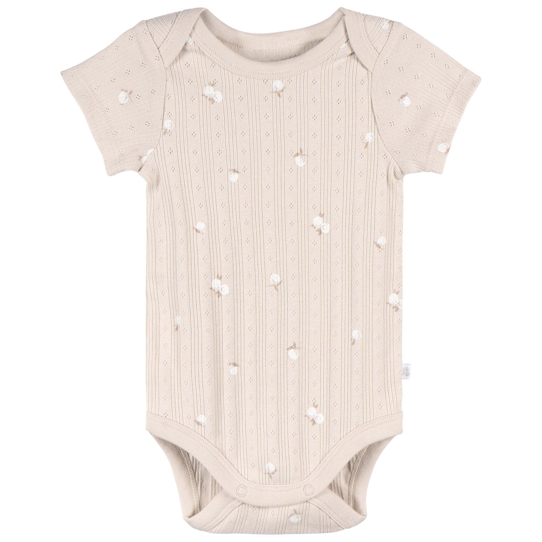 Just Born - Short Sleeve Bodysuits 3pk