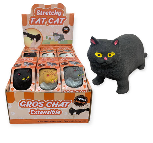 Fat Cat Stretchy Toy