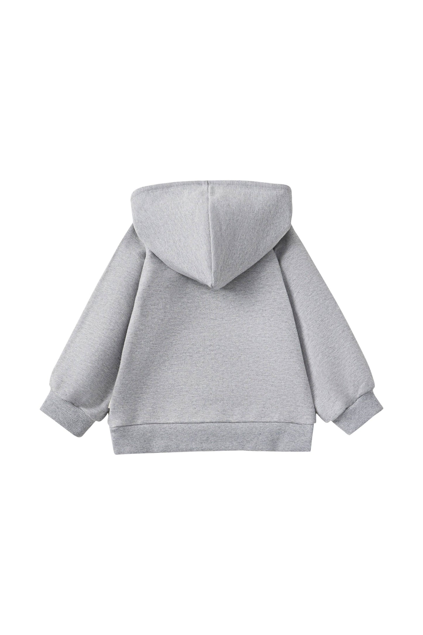 NORSU Organic French Terry Hooded Sweatshirt-Mix Grey