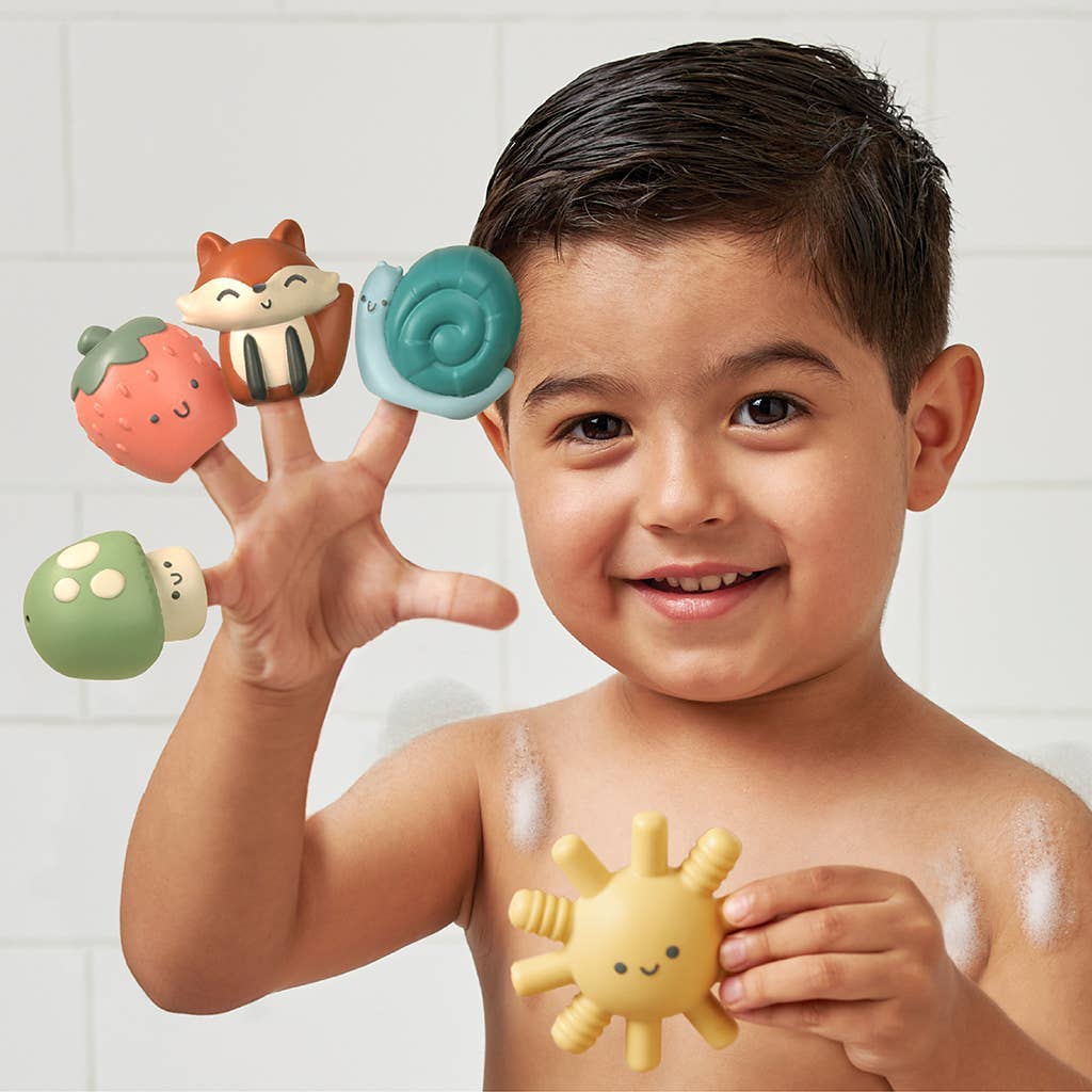 Itzy Bitzy Puppets™ - Bath + Storytelling Toys: Nautical