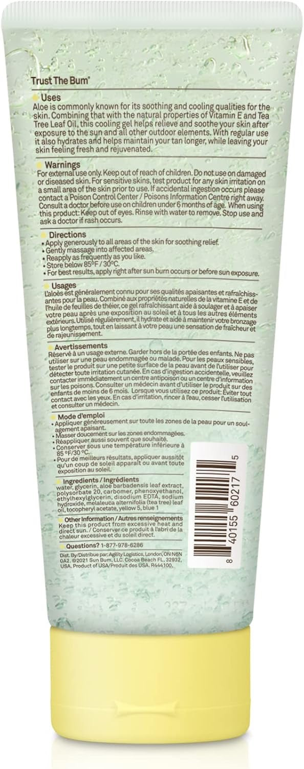 SUN BUM Cool Down Aloe Vera Gel