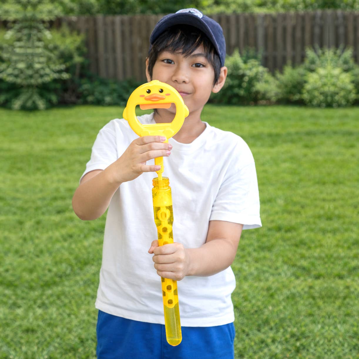 Duck 5 Expandable Wands Bubble Maker in Display