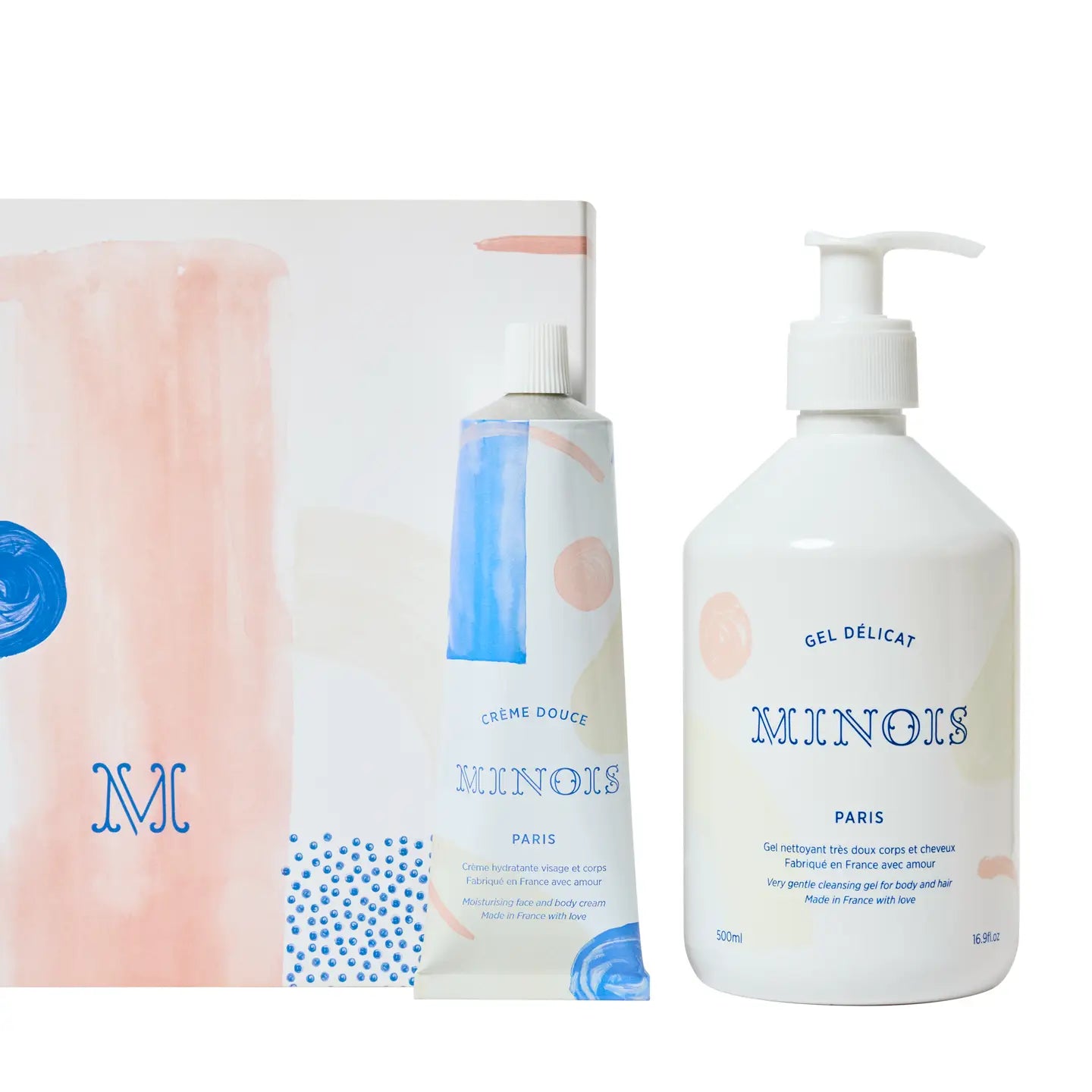 Minois Paris Box the Essentials( the Gentle Gel +Soft Cream)