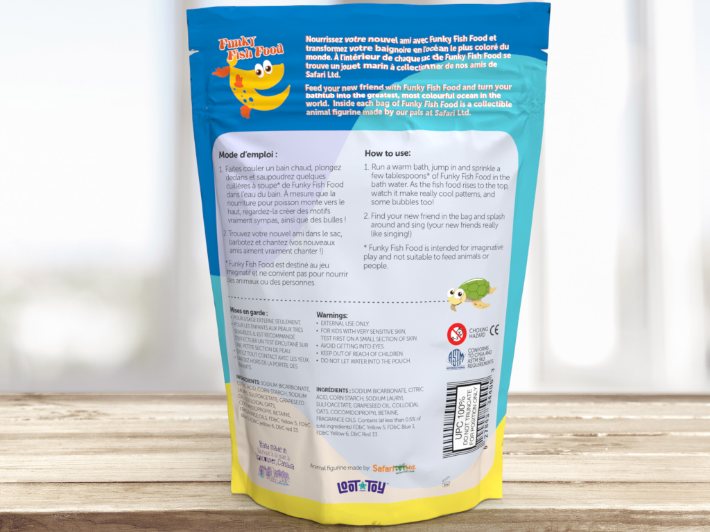 Loot Company Funky Fish Food - Hullabaloo Blue