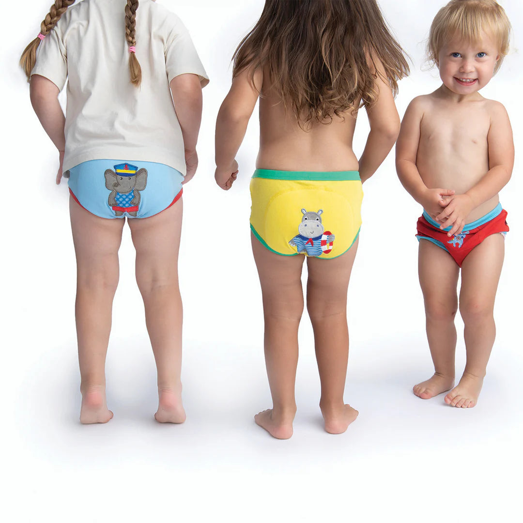 ZOOCCHINI Organic Cotton 3 Piece Potty Training Pants - Maritime Mates