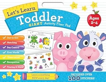 Let's Learn Toddler Giant Activity Floor Pad