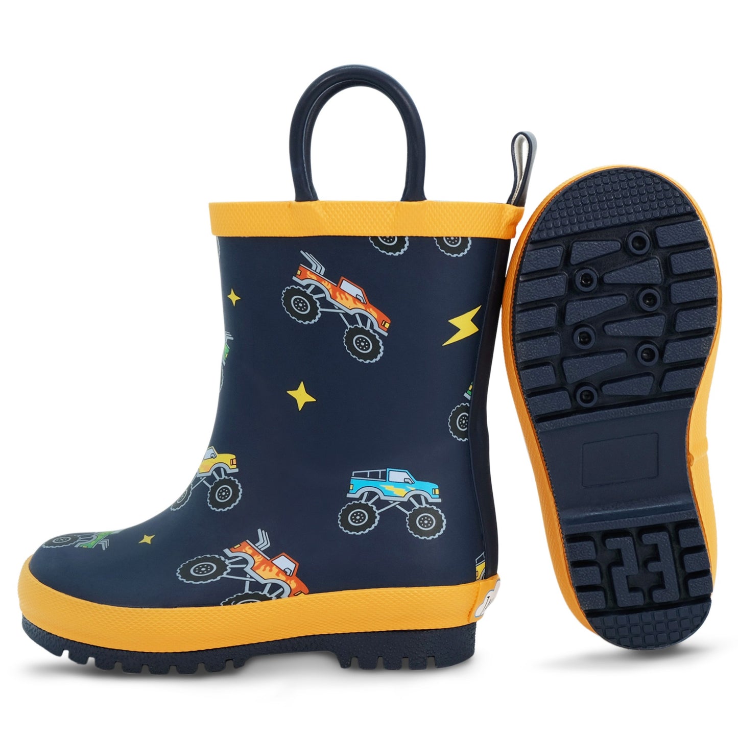 Jan and Jul  | Puddle-Dry Rain Boots (Handle)