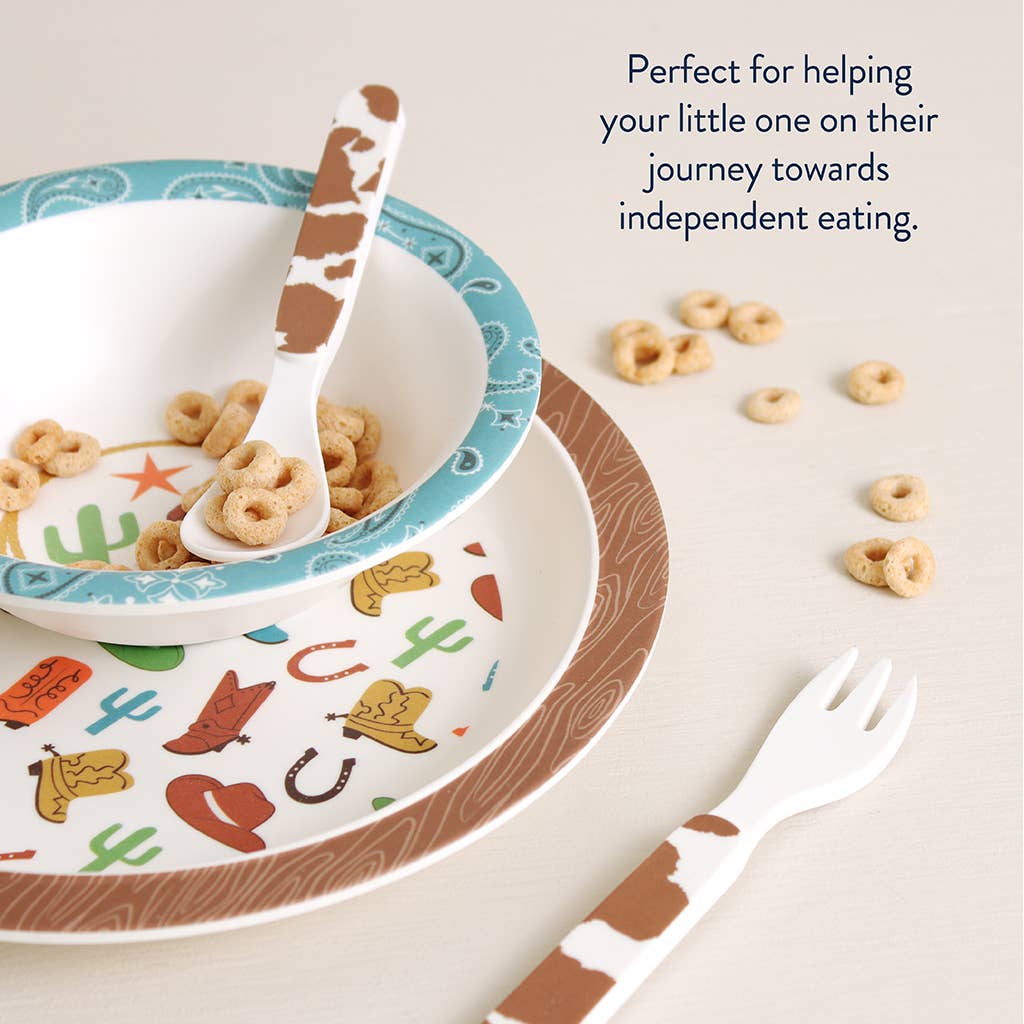 Itzy Bistro™ - 4 piece dining set: Ribbons & Roses