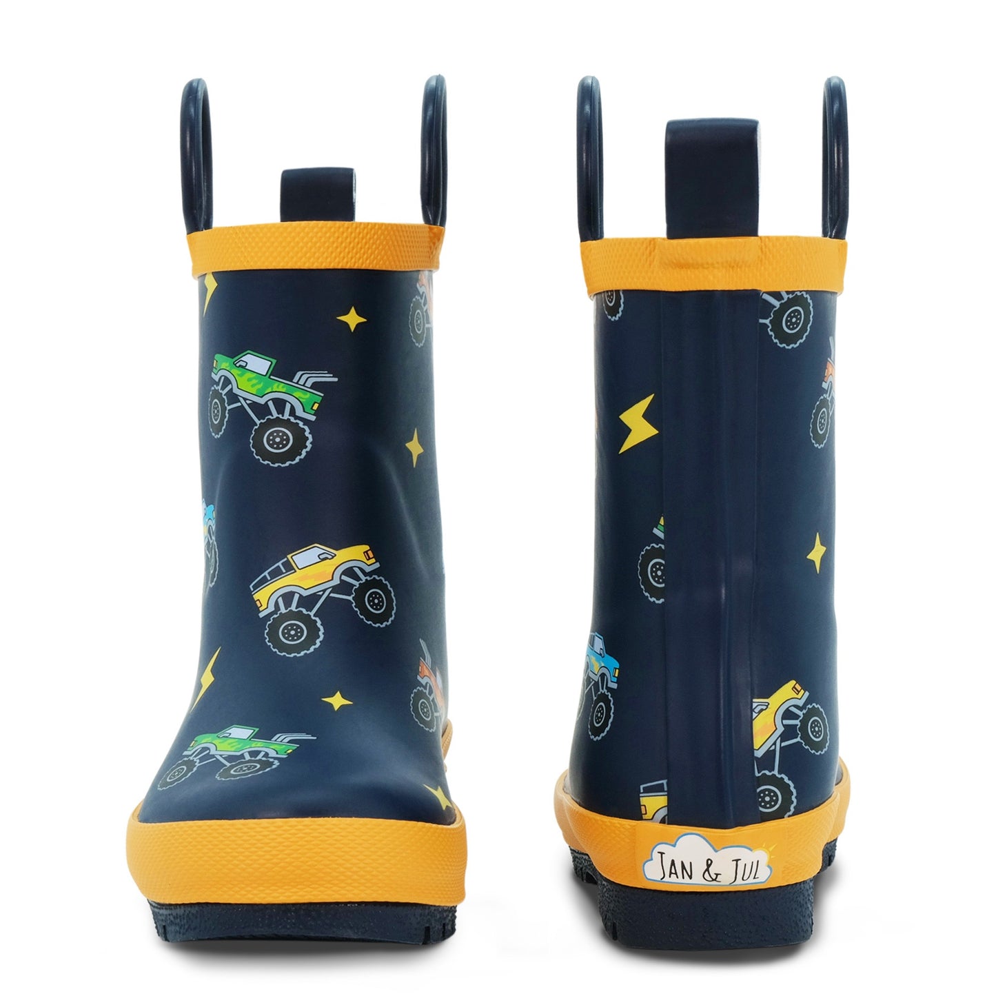 Jan and Jul  | Puddle-Dry Rain Boots (Handle)