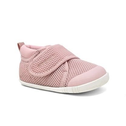 STONZ Cruiser Original Baby Shoes in Pink - three-quarter view