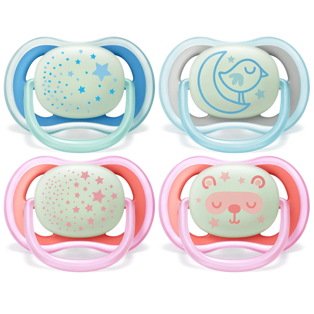 PHILIPS AVENT Ultra Air Nighttime Pacifier - 6-18M