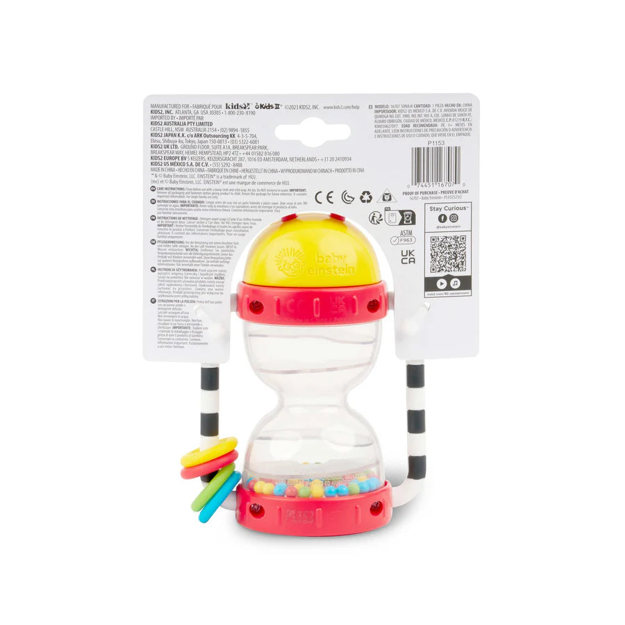 Baby Einstein Cal’s Sensory Shake-up™ Activity Rattle