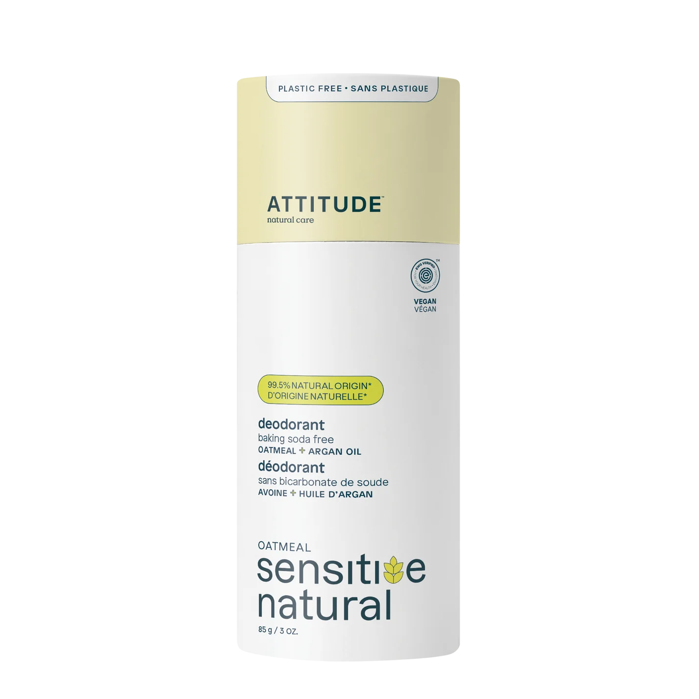 ATTITUDE Baking Soda Free Deodorant : SENSITIVE SKIN.