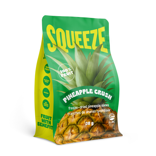 PINEAPPLE CRUNCH - FREEZE-DRIED PINEAPPLE SLICES (30g)