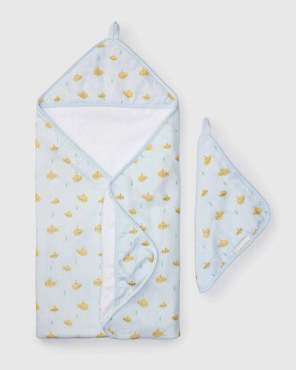 Loulou Lollipop Hooded Towel Set - product photo
