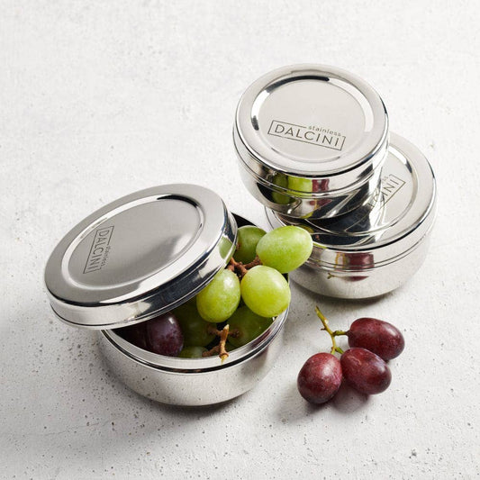 Round Snack Trio | Mix of 3 Container Sizes