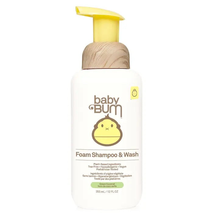 SUN BUM Foaming Shampoo & Wash